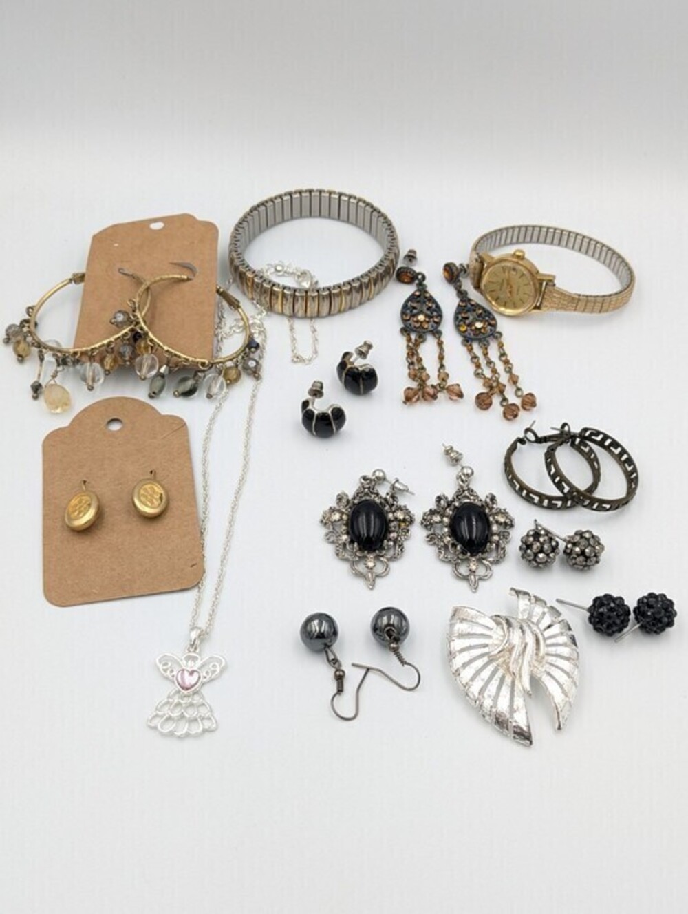 Vintage to modern jewelry lot of mixed jewelry